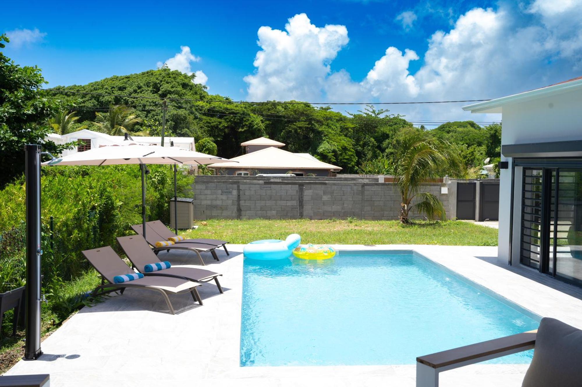 Kaz Corail Villa Exceptionnelle Ле Вауклин Екстериор снимка