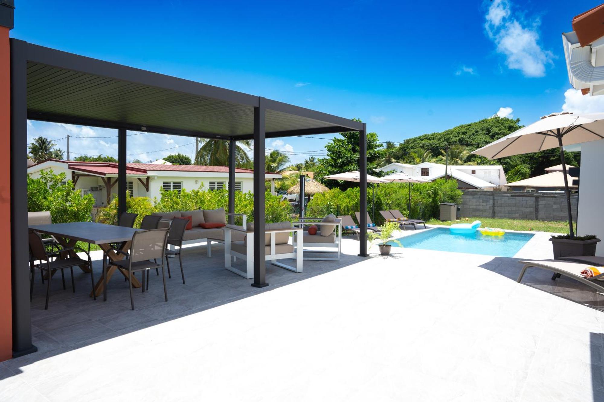 Kaz Corail Villa Exceptionnelle Ле Вауклин Екстериор снимка